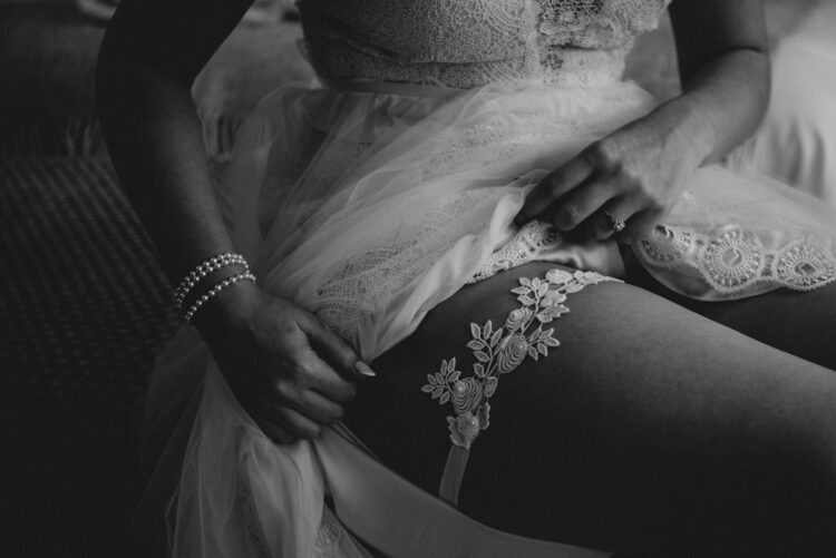 bride getting ready