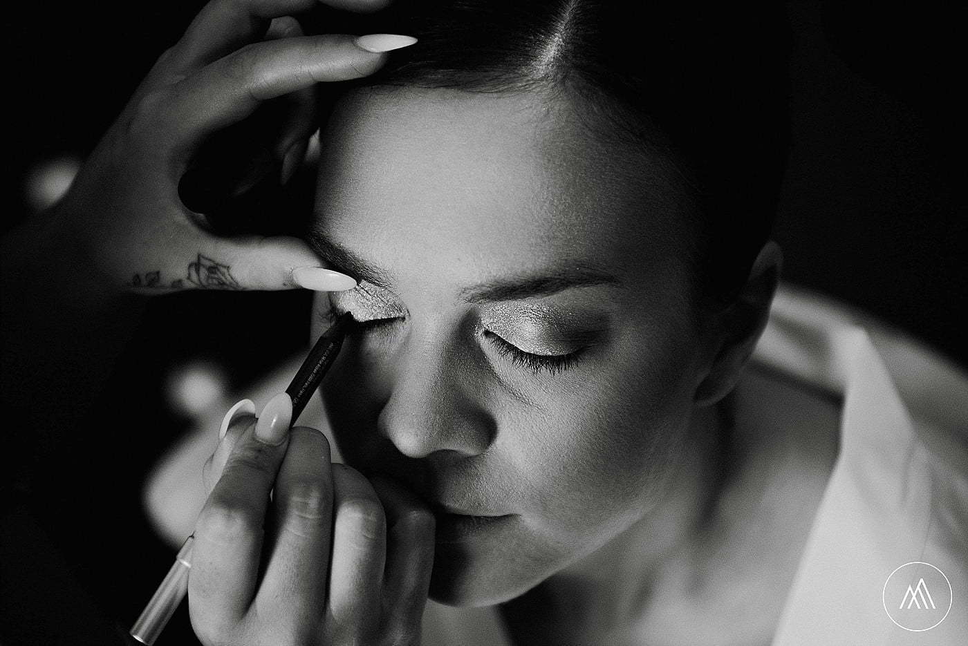 bride getting ready