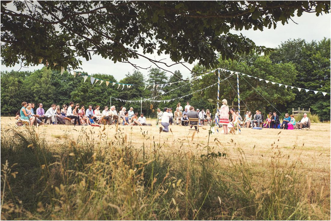 outdoor wedding Kington