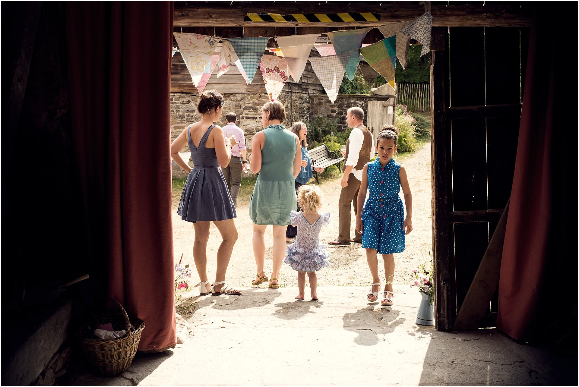 barn wedding Kington