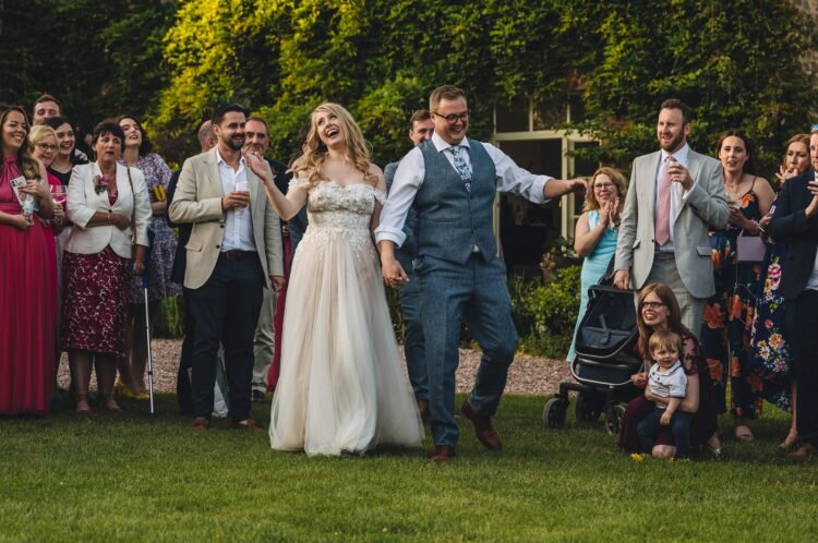 handfasting ceremony at Lyde Court