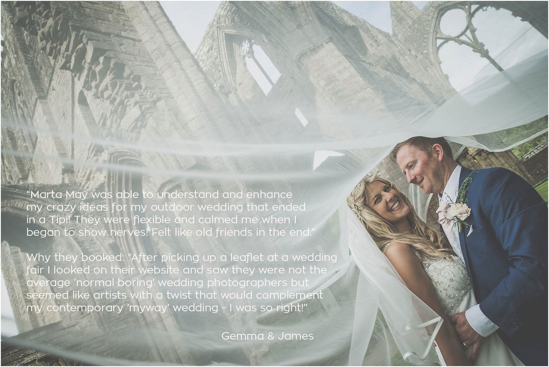 Tintern Abbey wedding