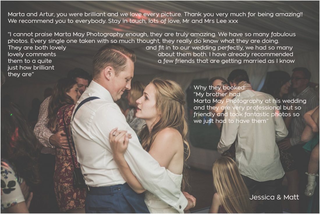 Herefordshire marquee wedding Marta May Photography