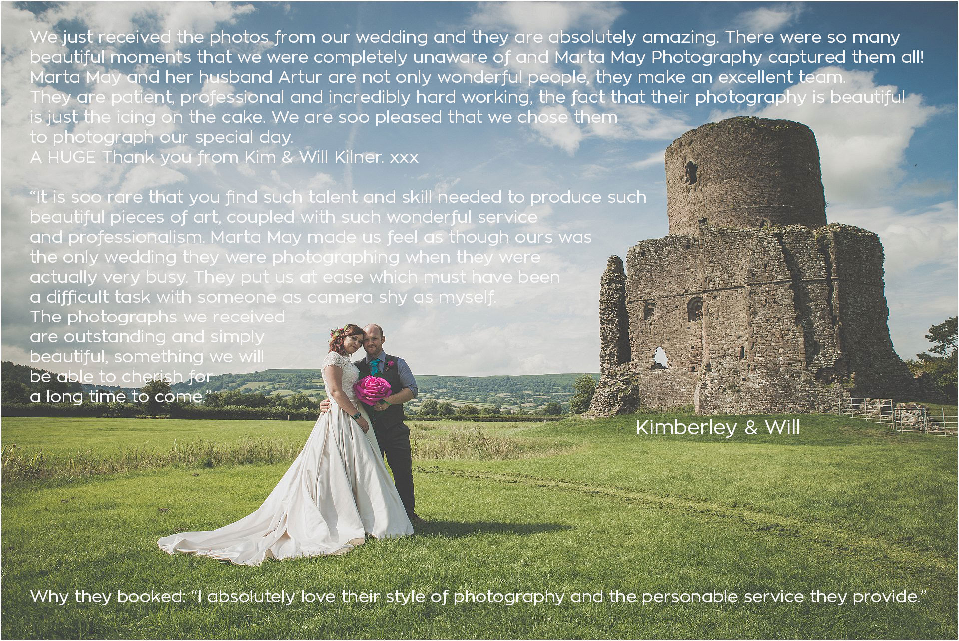 Tretower Court and Castle Wedding