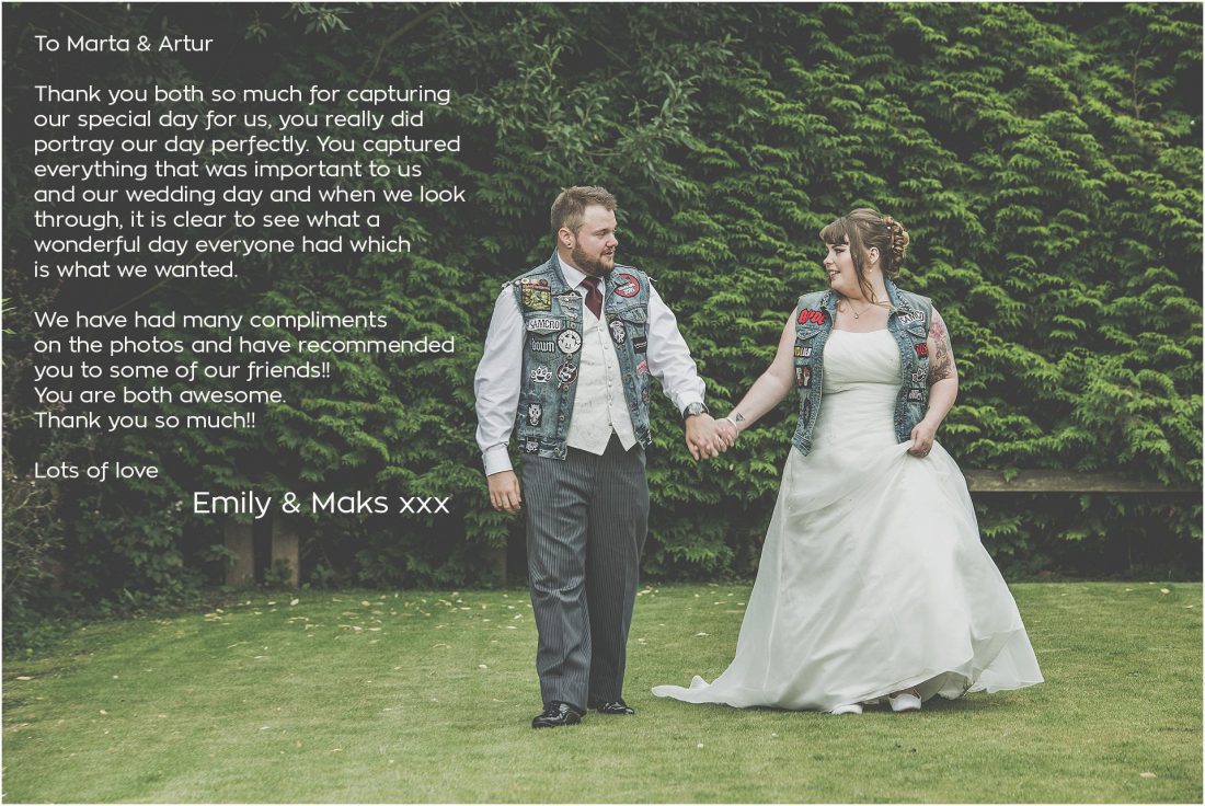 rock and roll wedding Marta May Photography