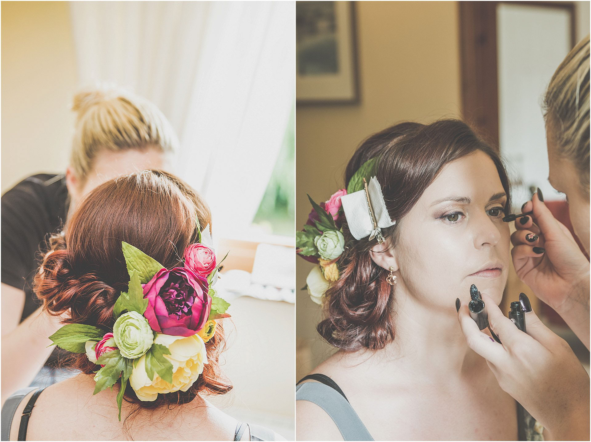 bride getting ready