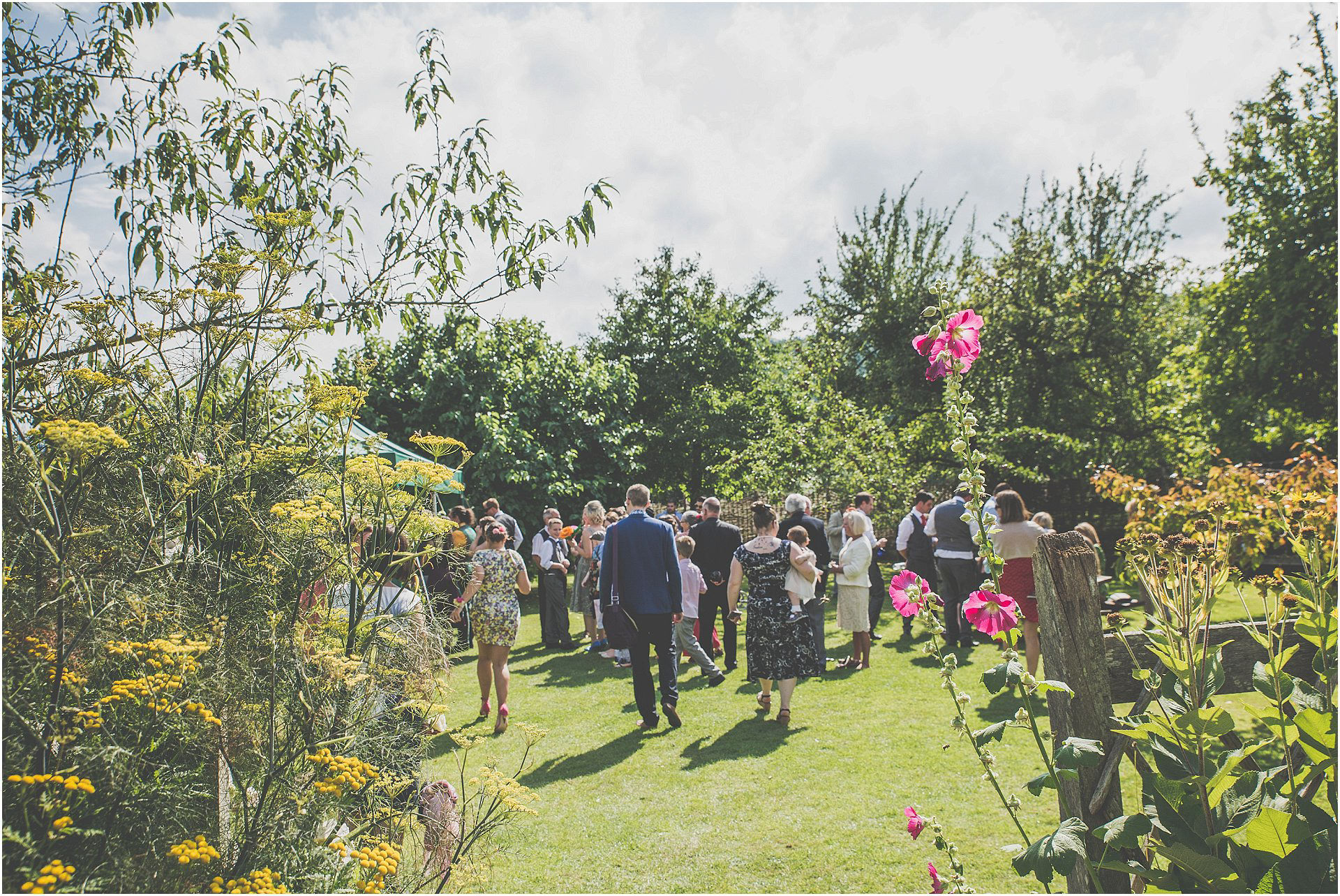 Tretower court wedding reception