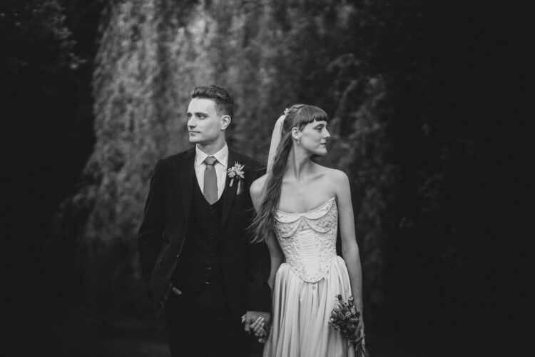 the cutest Brobury House wedding photography