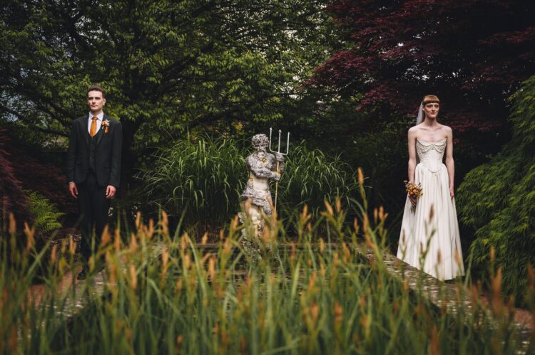 the cutest Brobury House wedding photography