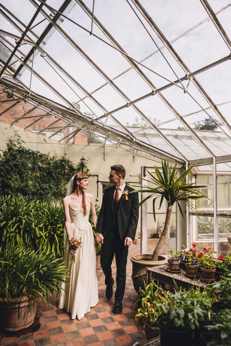 the cutest Brobury House wedding photography