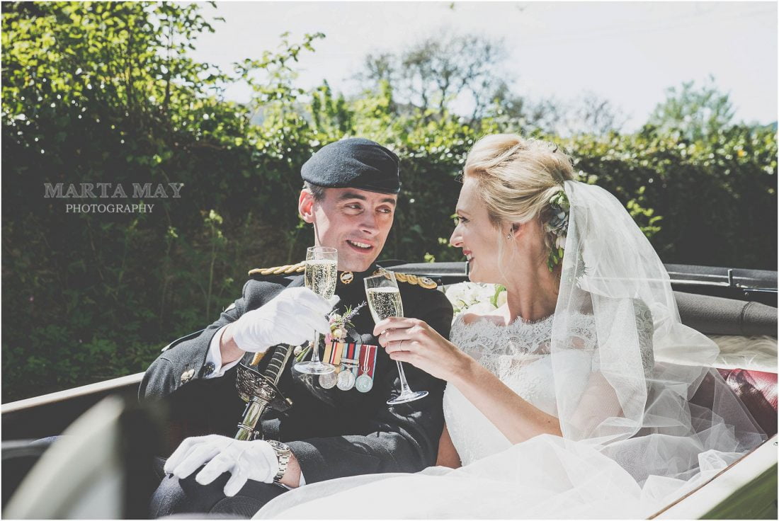 Scottish English wedding day