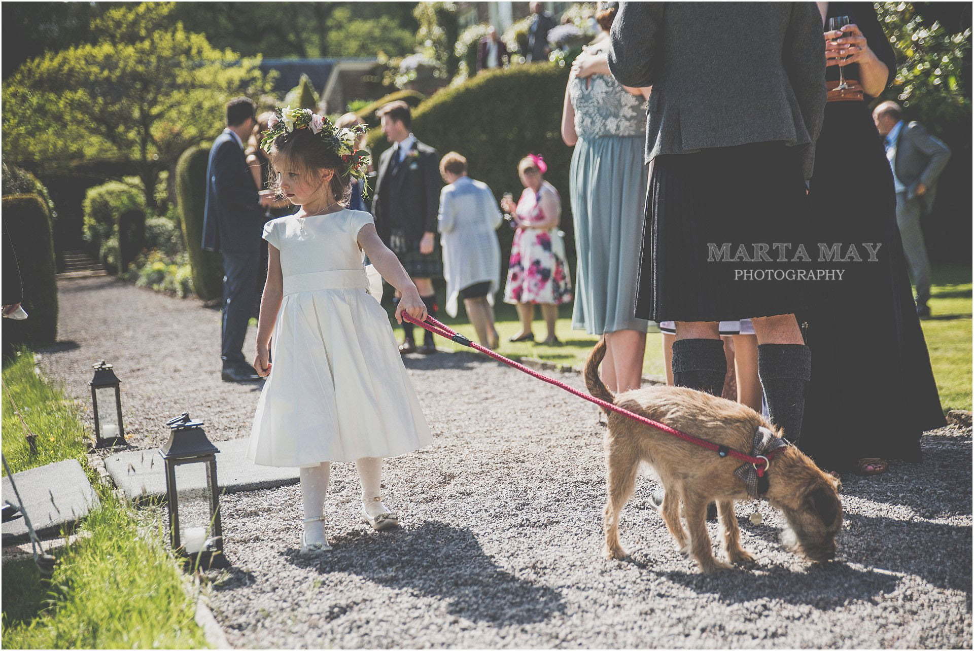 Scottish English wedding day