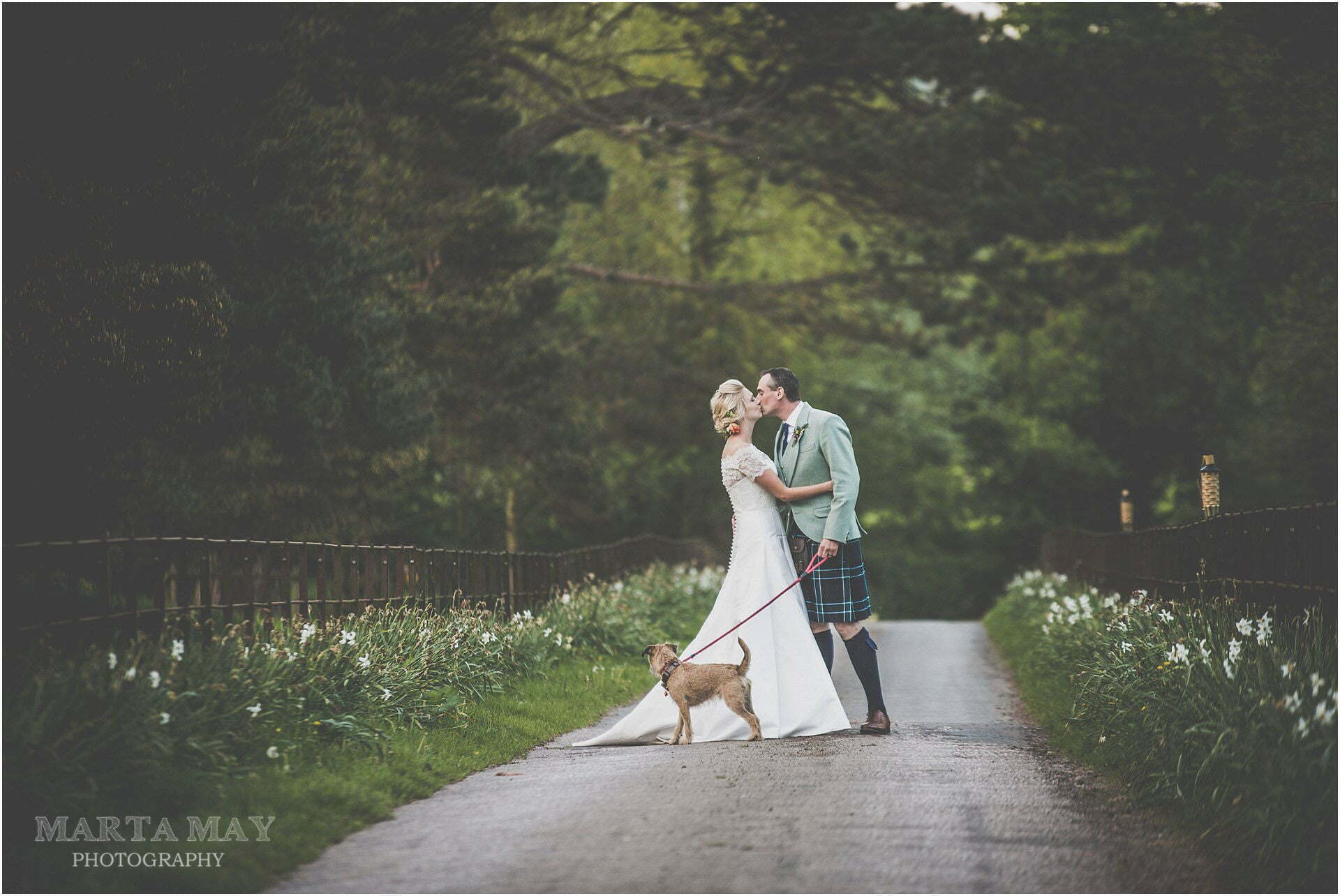 Scottish English wedding day