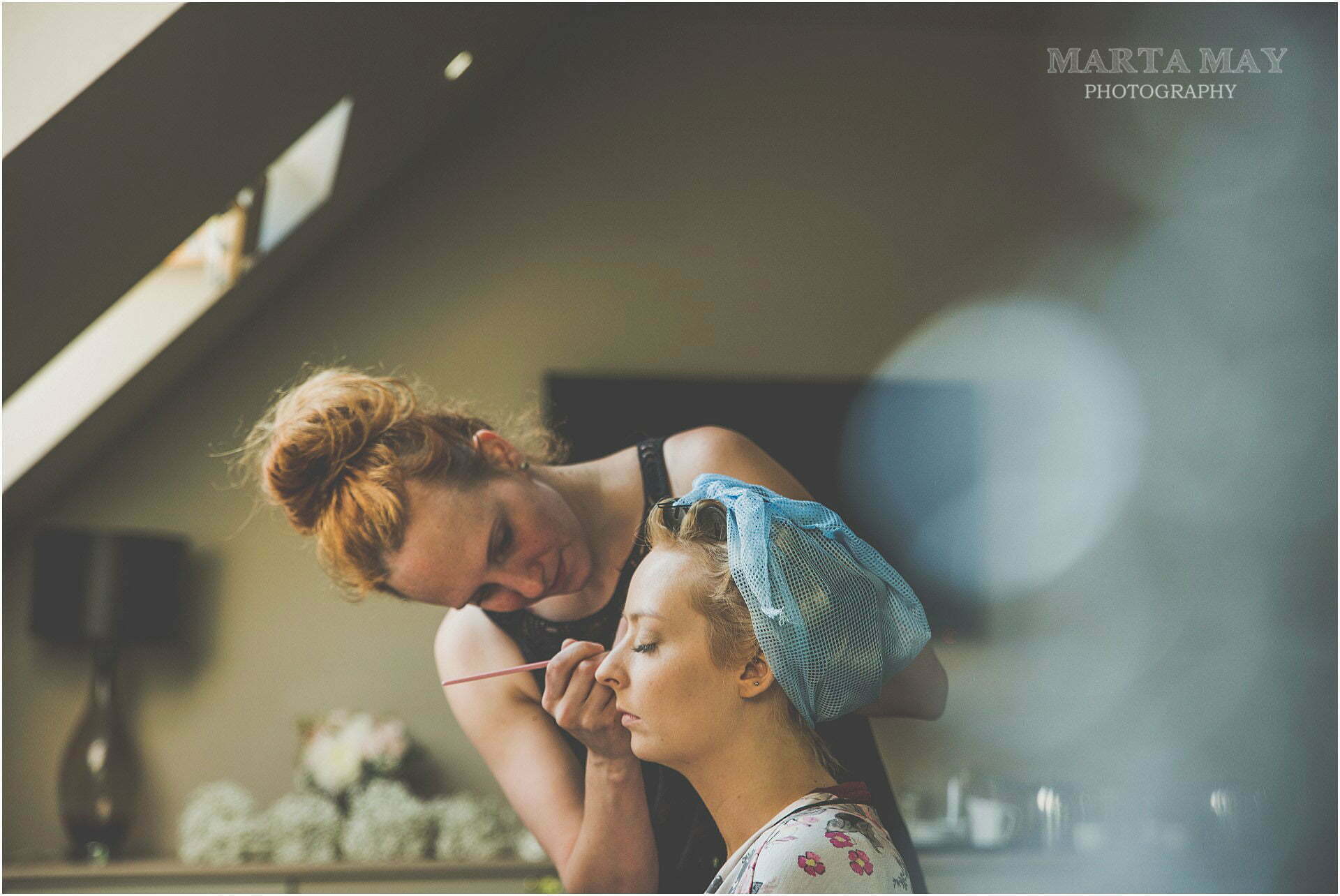 bride getting ready