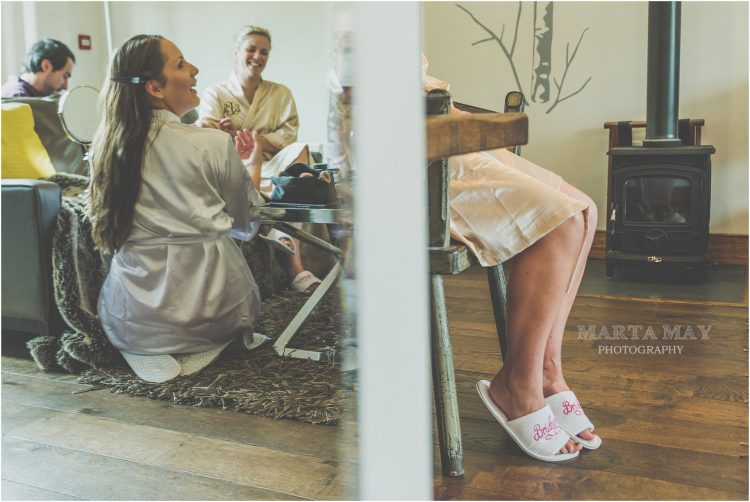 bride getting ready