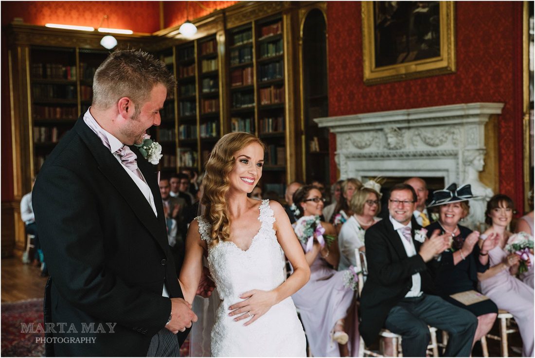 Westonbirt School wedding ceremony photos