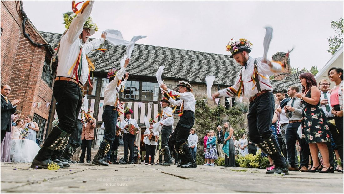 morris dancing wedding photography