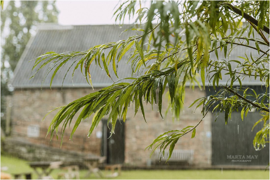 Lyde Court rain