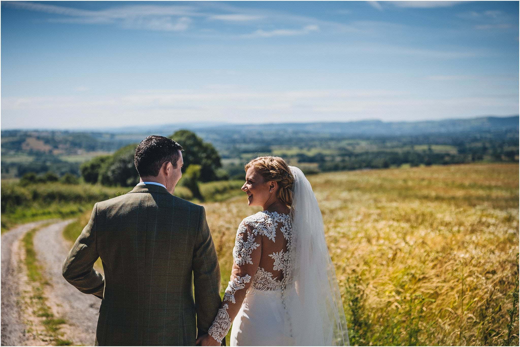 Clifton upon Teme marquee wedding