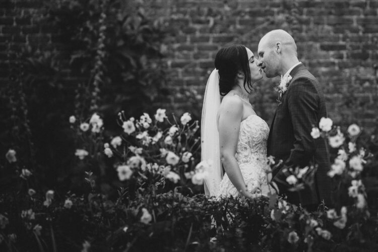 Lyde Arundel weddings - just married couple during their photo session