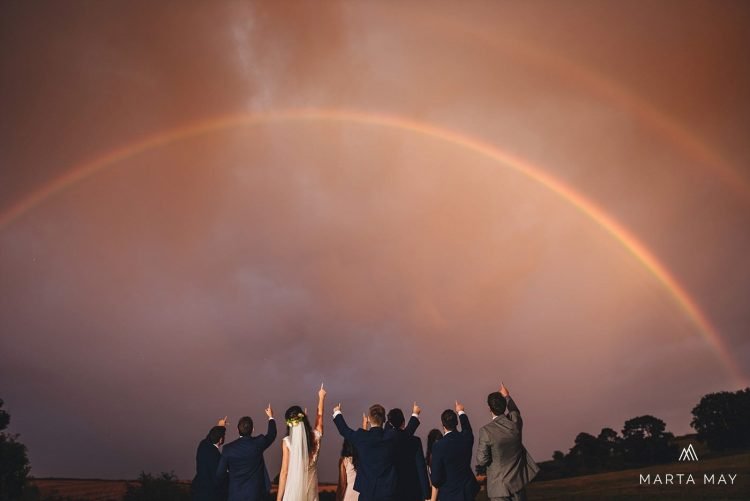 rainy Lyde Court wedding