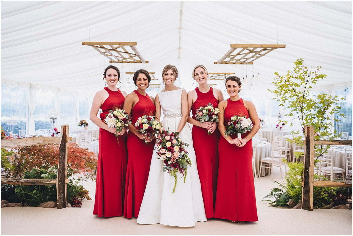 colourful Herefordshire countryside wedding photography