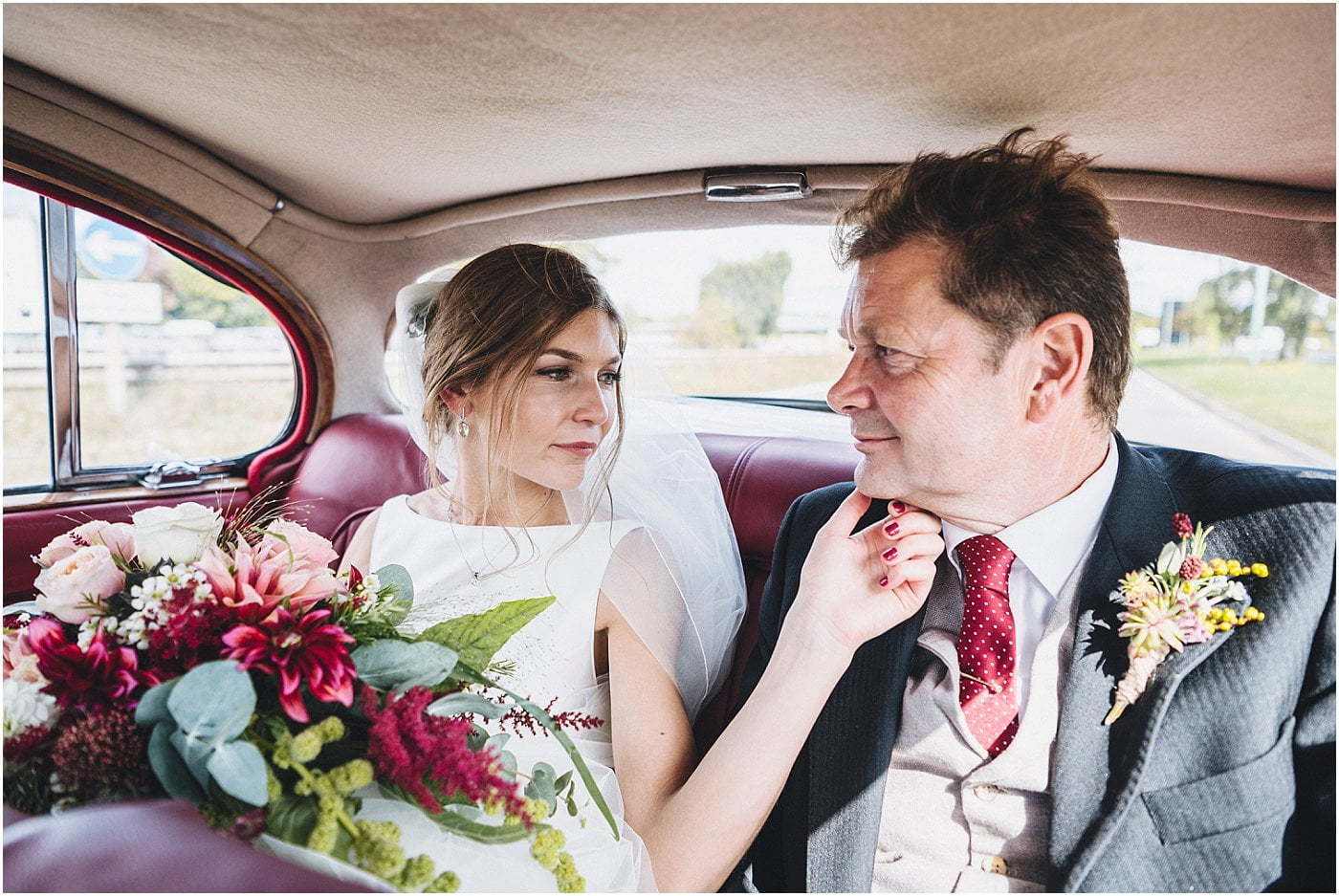 colourful Herefordshire countryside wedding photography