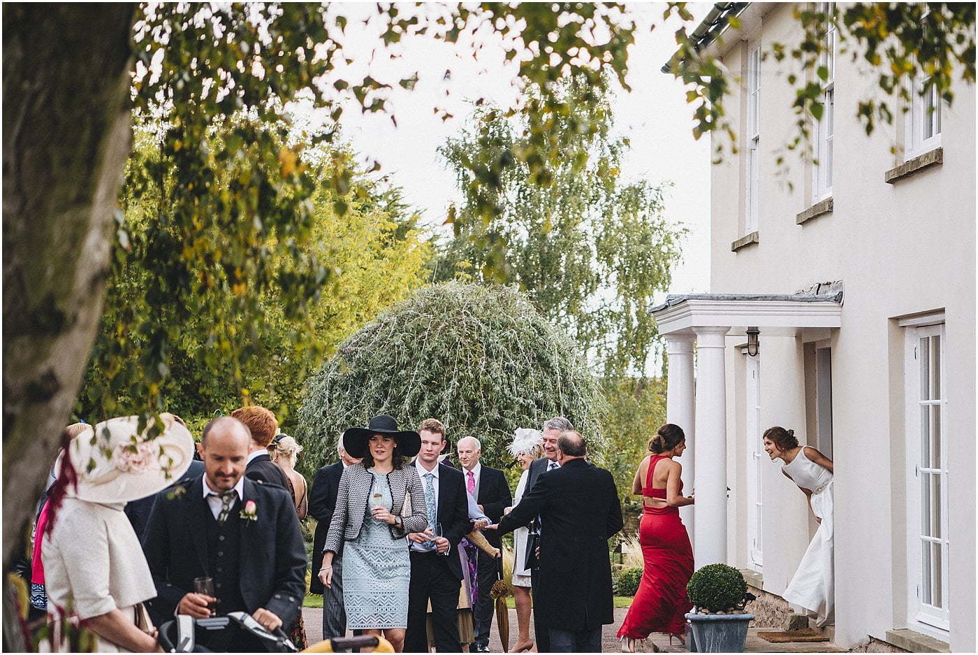 colourful Herefordshire countryside wedding photography