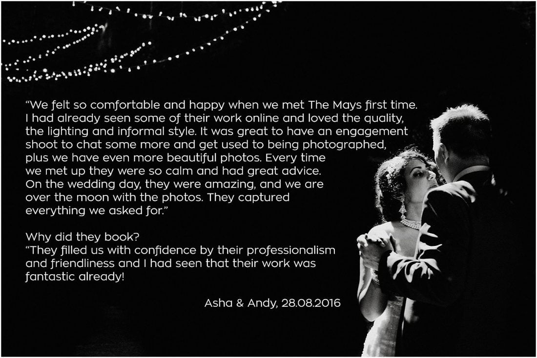 Marta May Photography testimonials