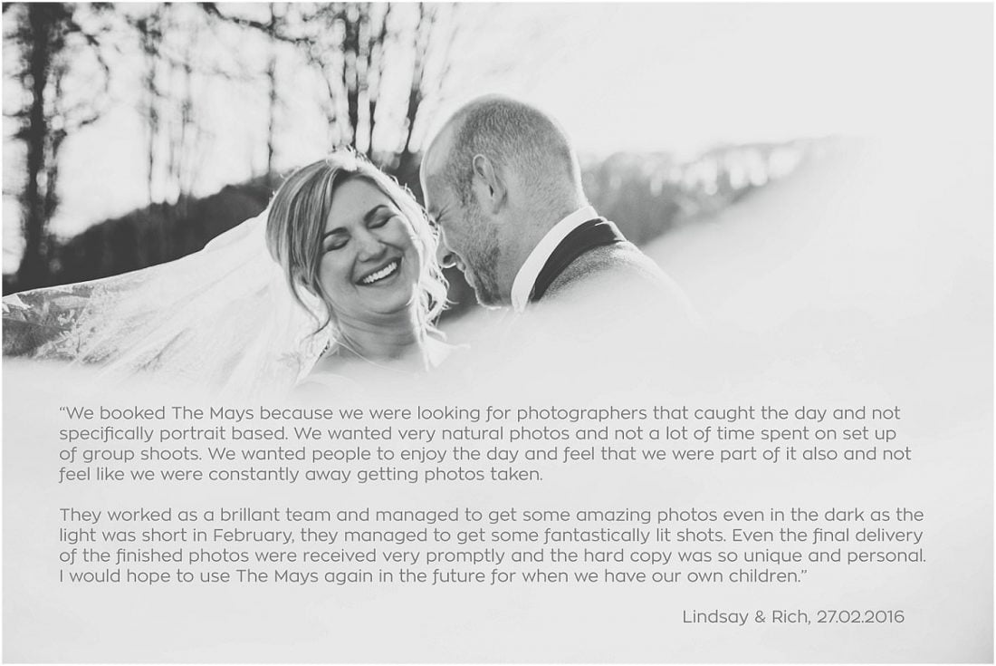 Marta May Photography testimonials