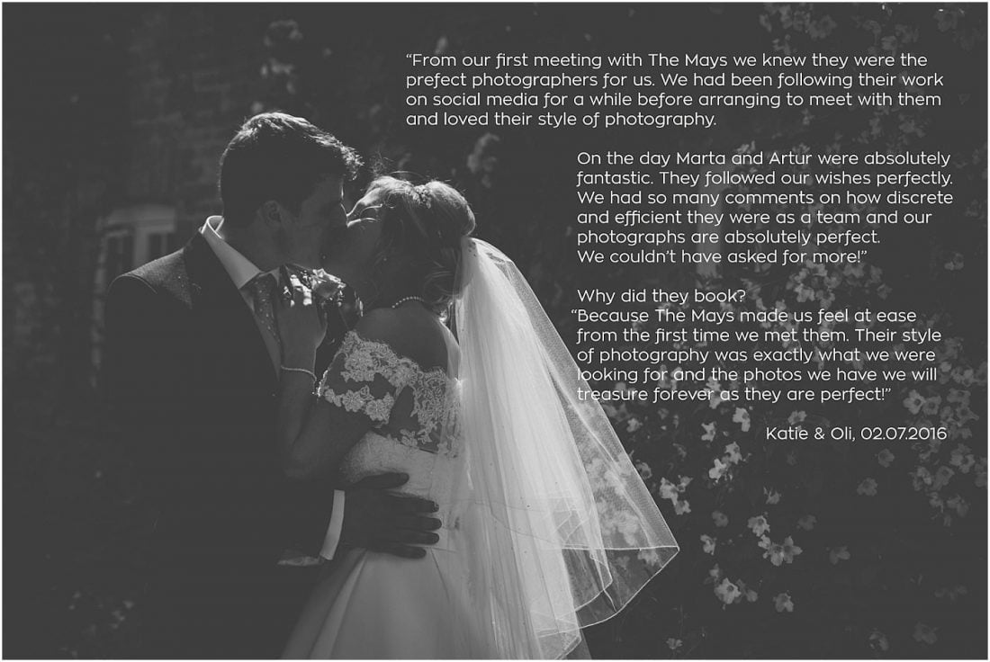 Marta May Photography testimonials