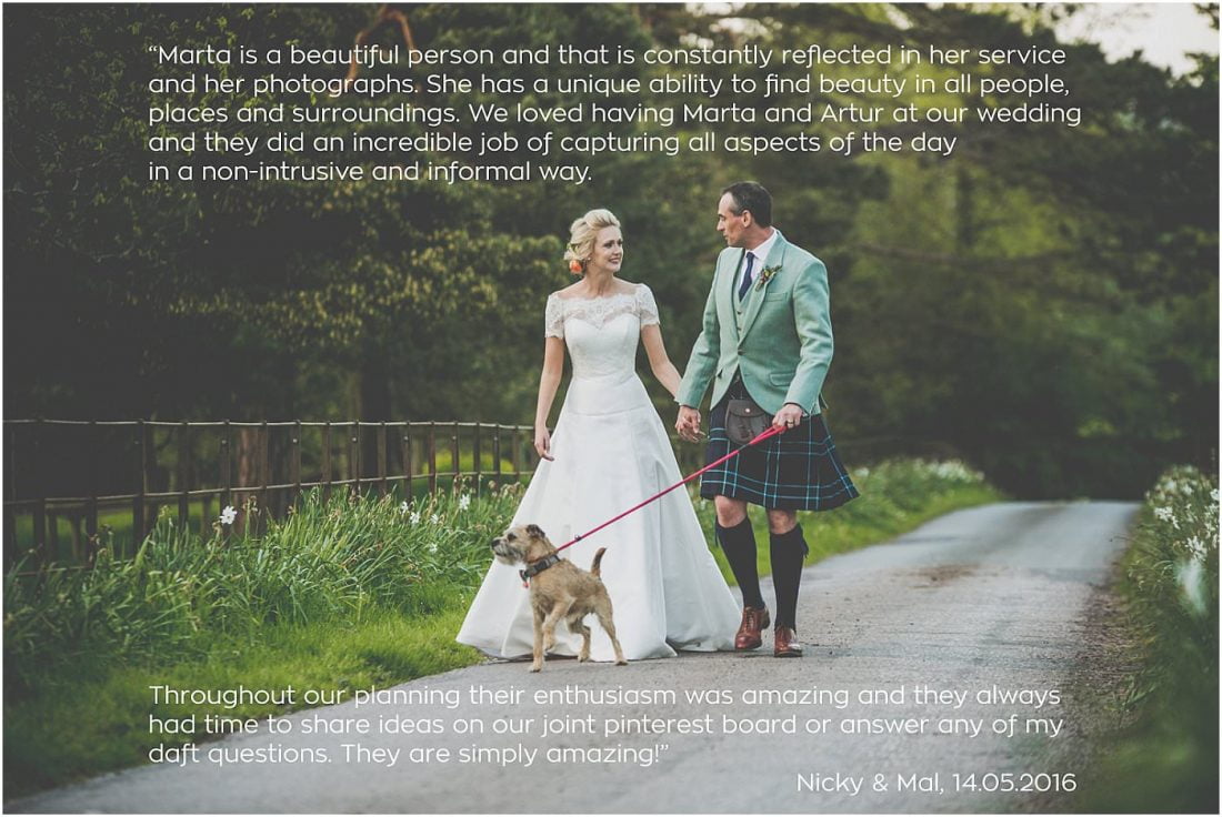 Marta May Photography testimonials