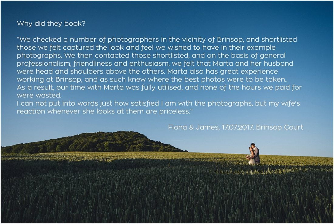 Brinsop Court wedding photography