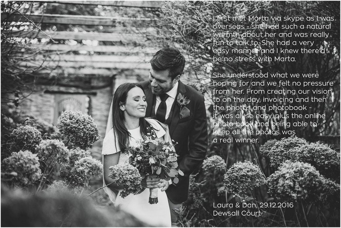 Dewsall Court wedding photography