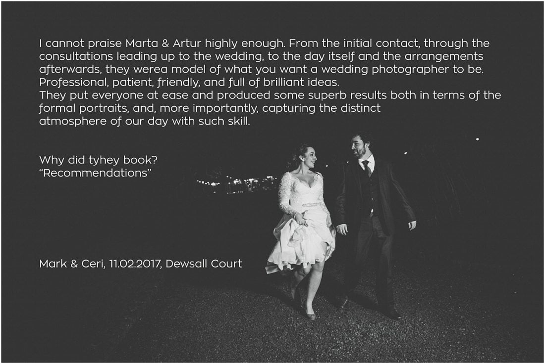 Dewsall Court wedding photography