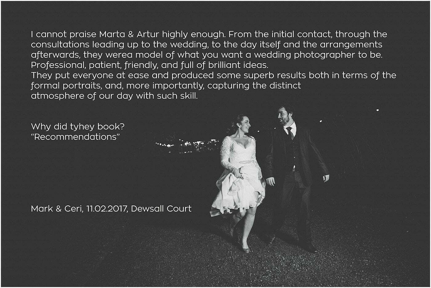 Dewsall Court wedding photography