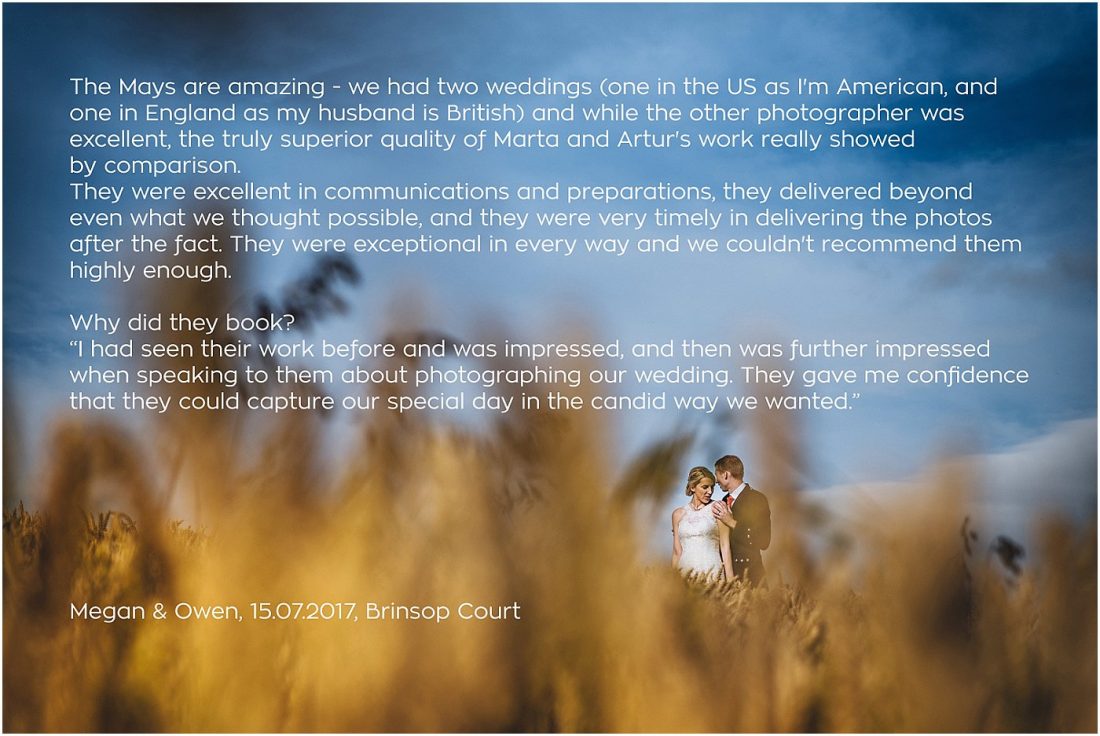 Brinsop Court wedding photography