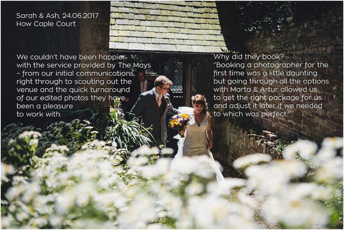 Marta May Photography testimonials 2017