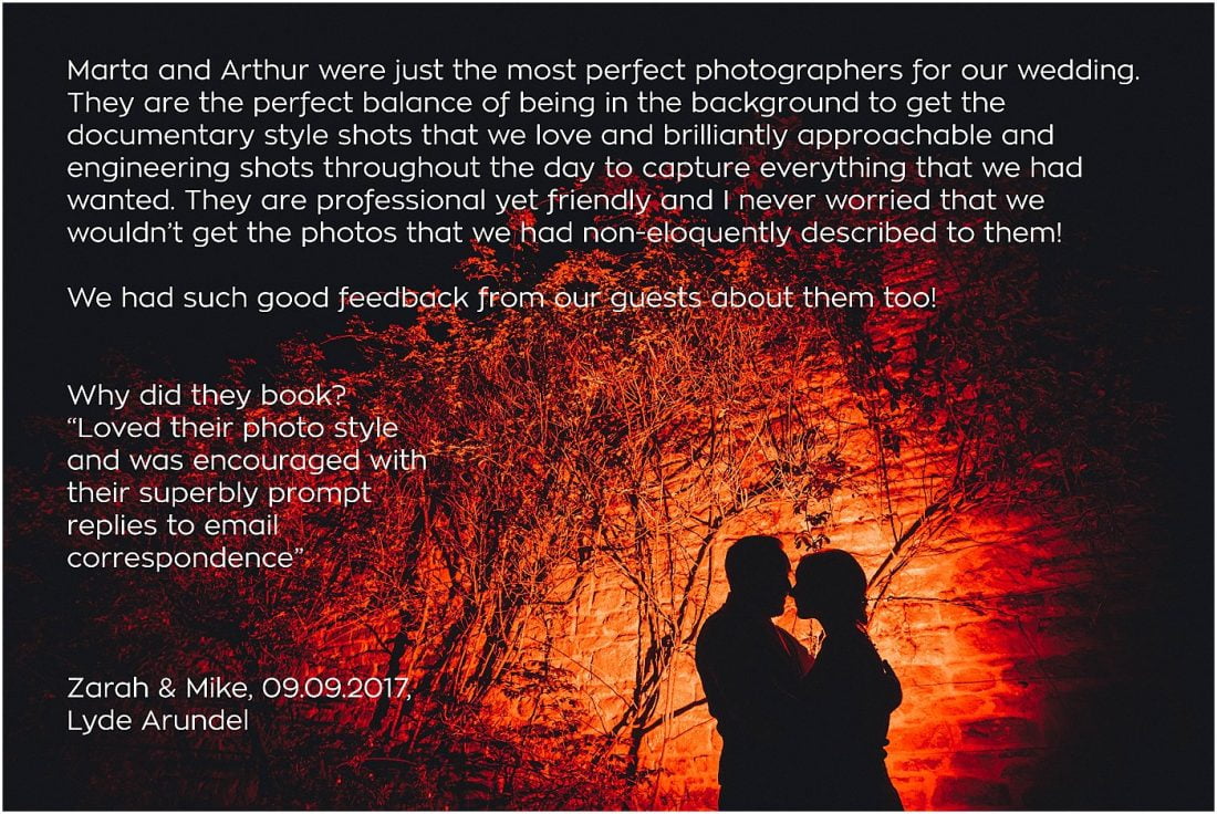 Lyde Arundel wedding photography