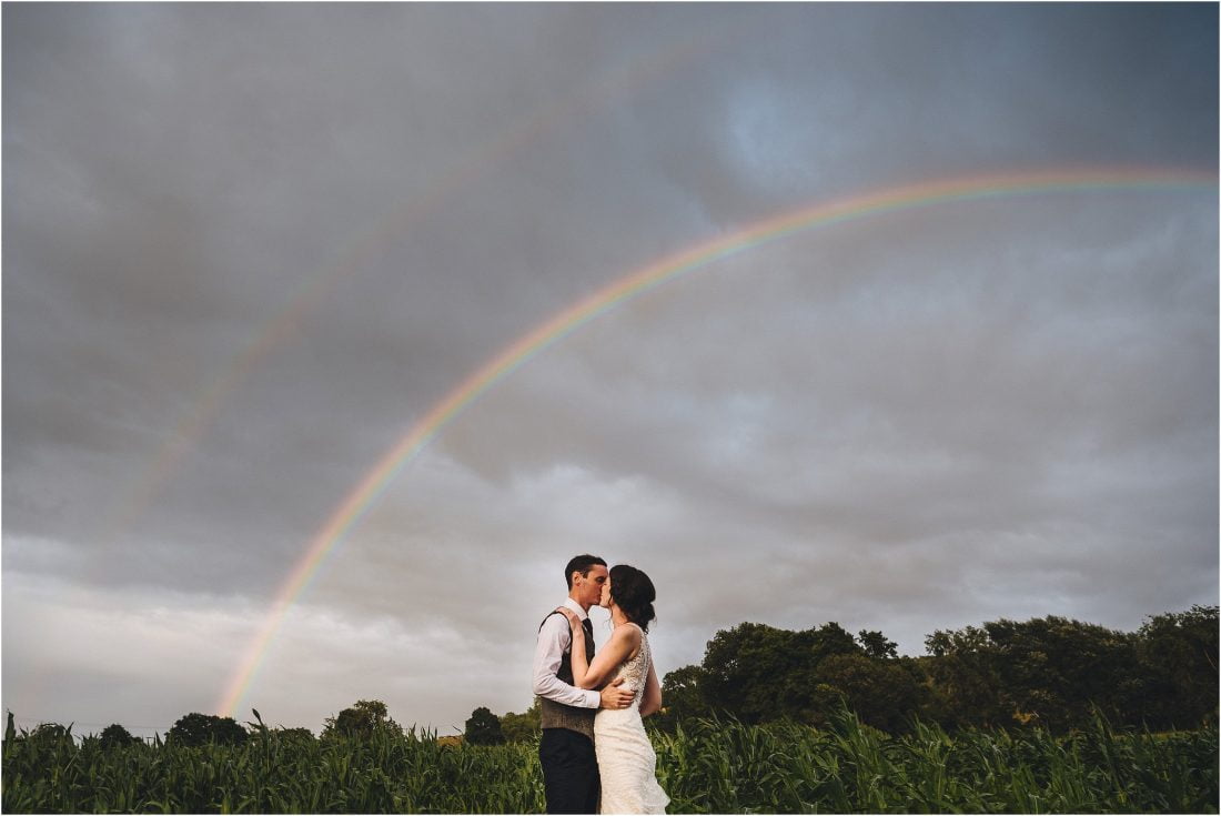 rainbow at weddings