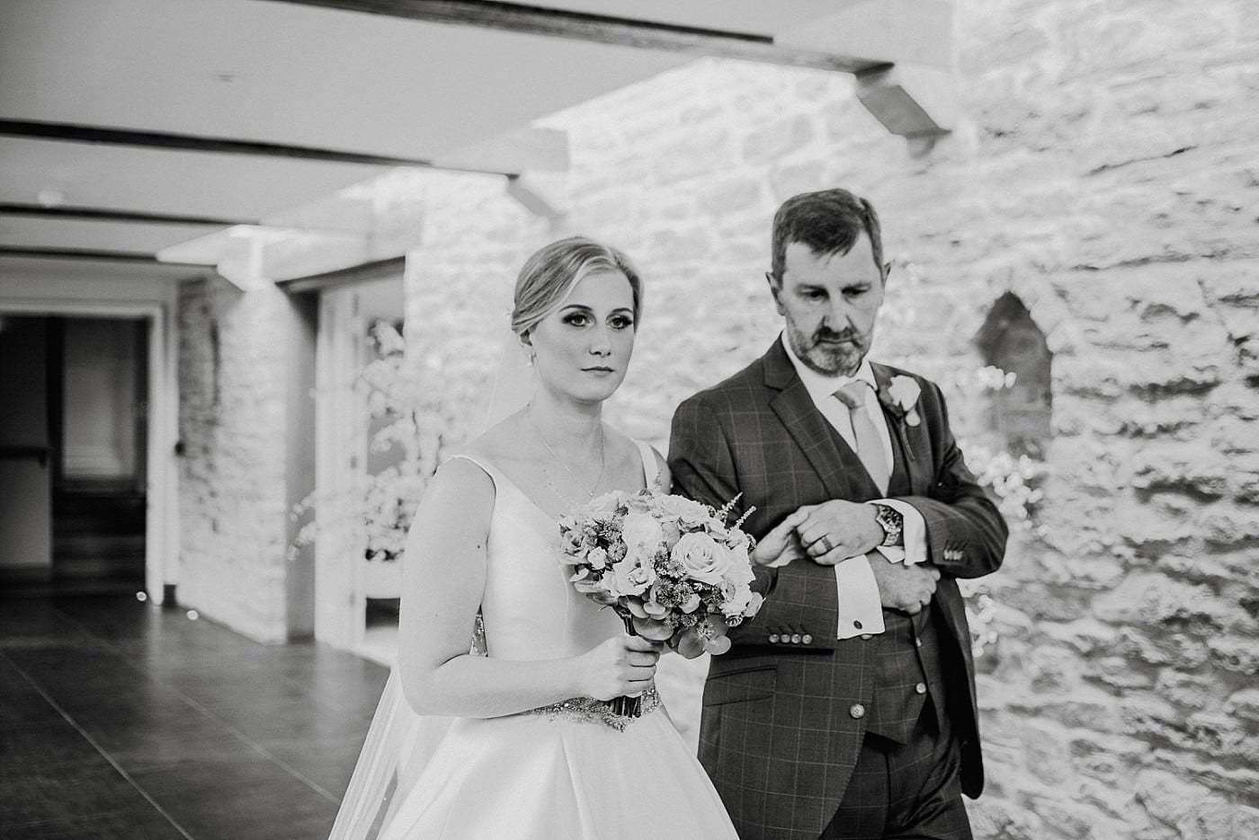 bride and dad