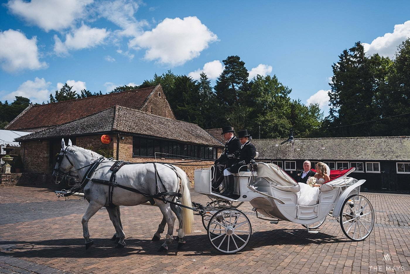 before the ceremony How Caple Court weddings