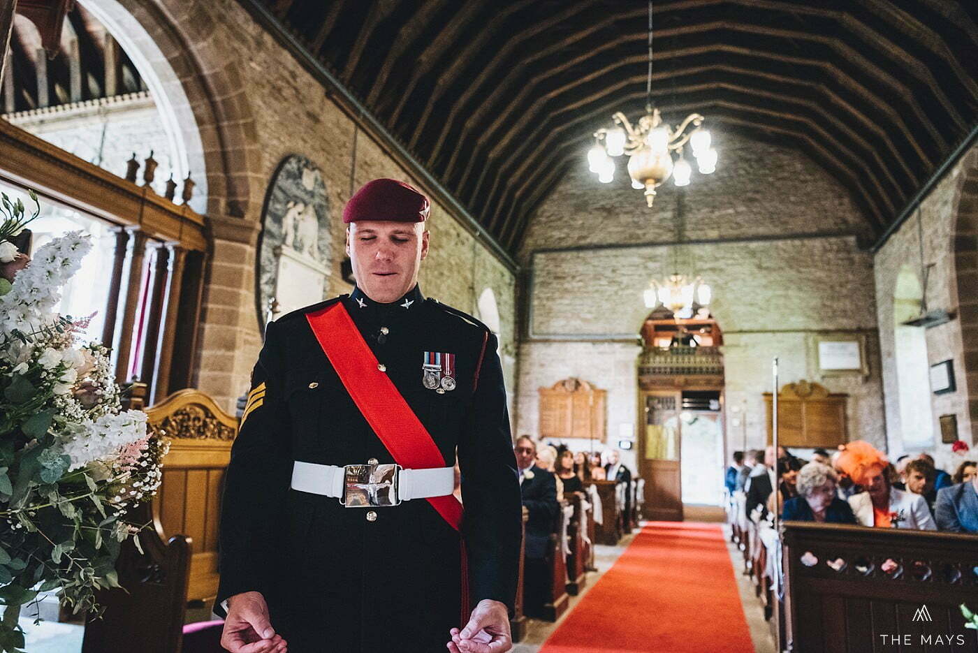 groom before ceremony