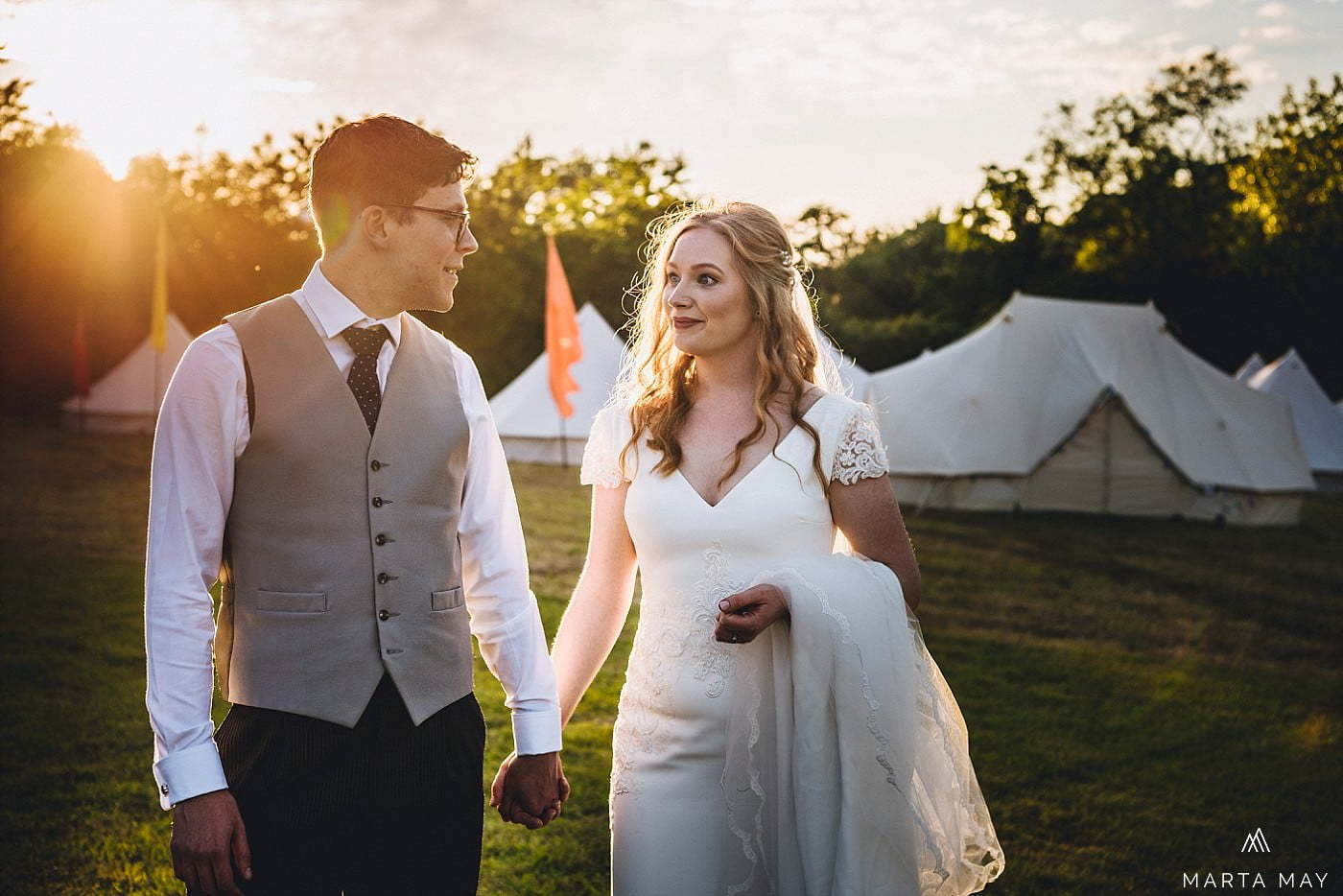 marquee wedding and glamping Cotswolds