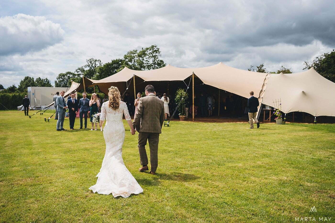 stretch tent tipi wedding Herefordshire