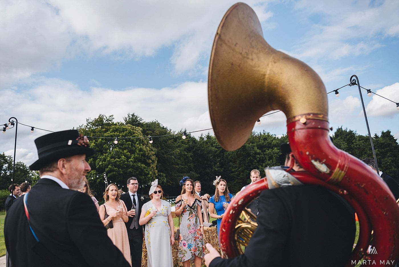 traditional countryside wedding