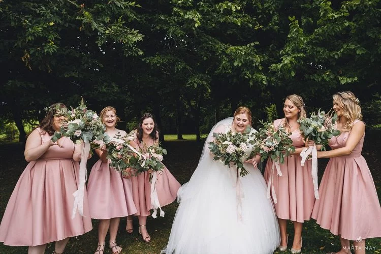 group pictures at Cripps Barn