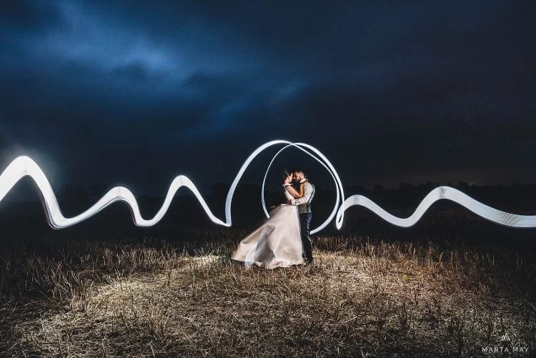 just married at Cripps Barn