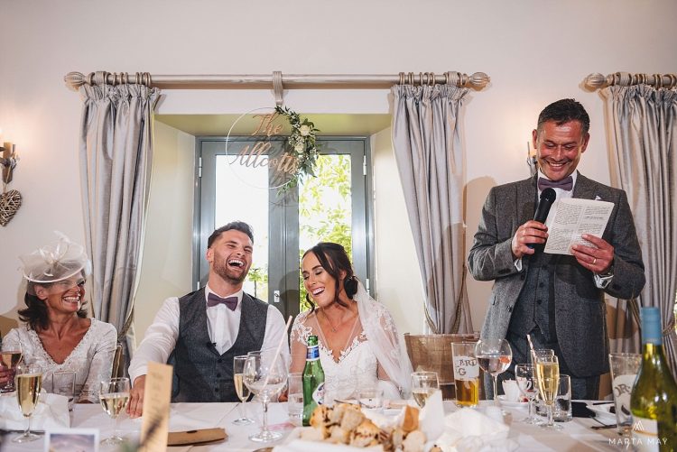 wedding breakfast speeches