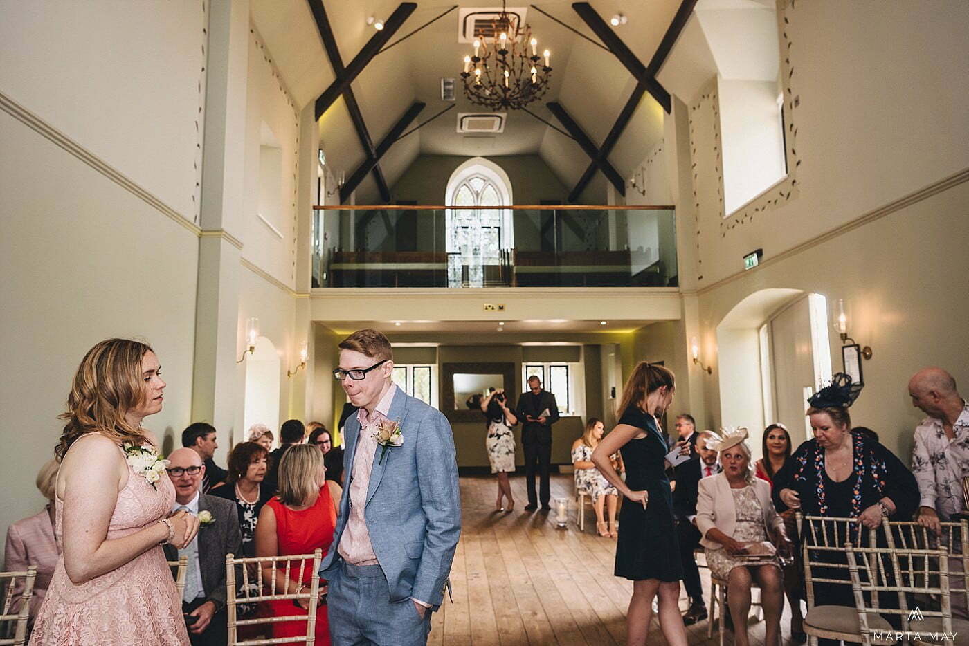 groom waiting